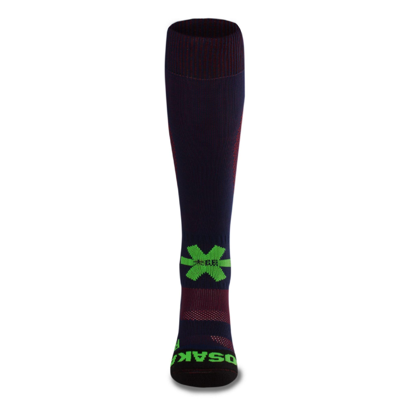 Osaka Sox - Marineblau/Rot Melange - Back View