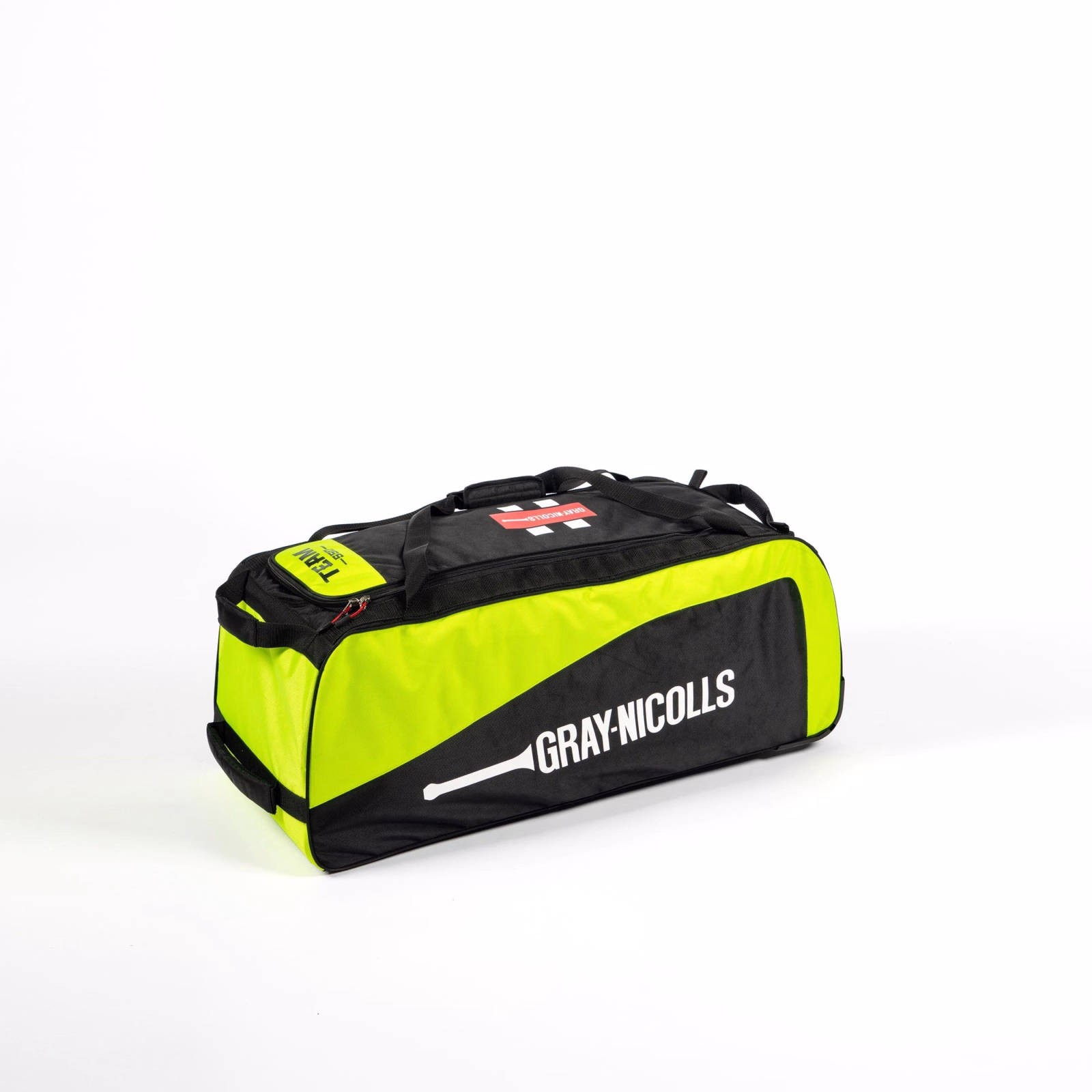 Gray-Nicolls Team 550 Wheelie Bag - Black/Yellow (2026) -