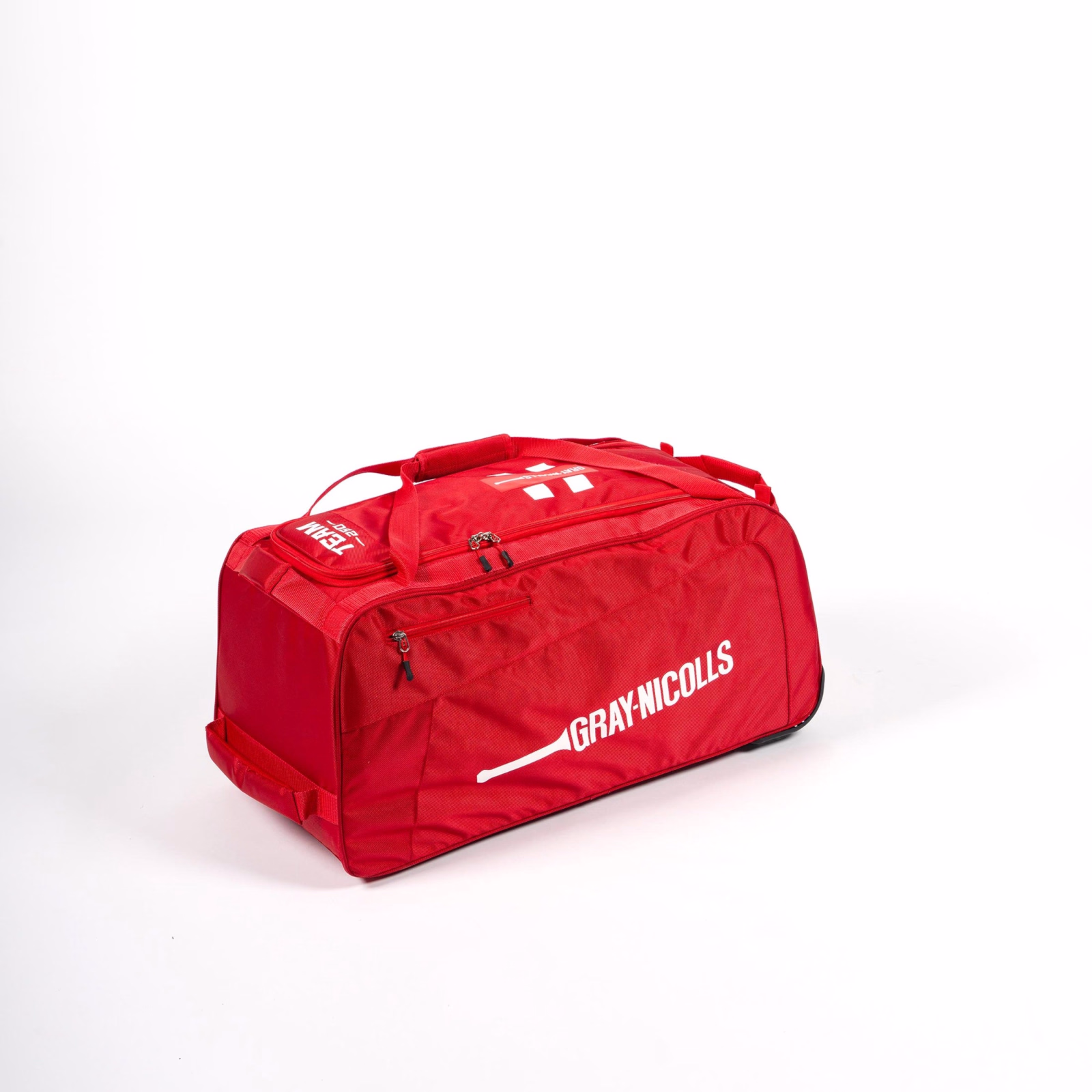 Gray-Nicolls Team 250 Wheelie Bag - Red (2026) - Borsoni e