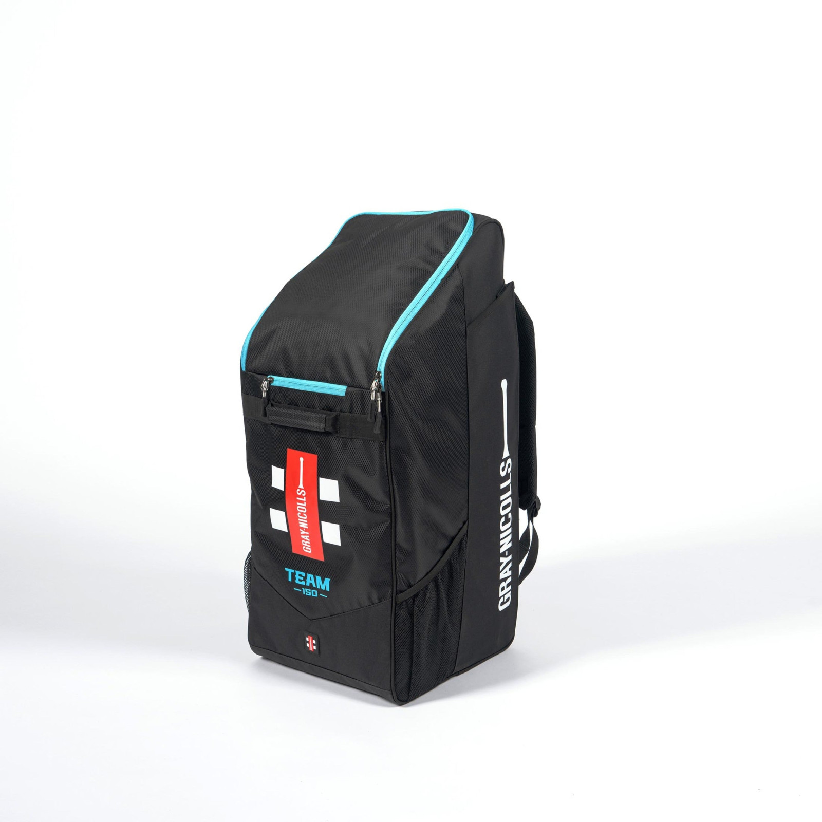 Gray-Nicolls Team 150 Duffle Bag - Black/Aqua (2026) - Duffle