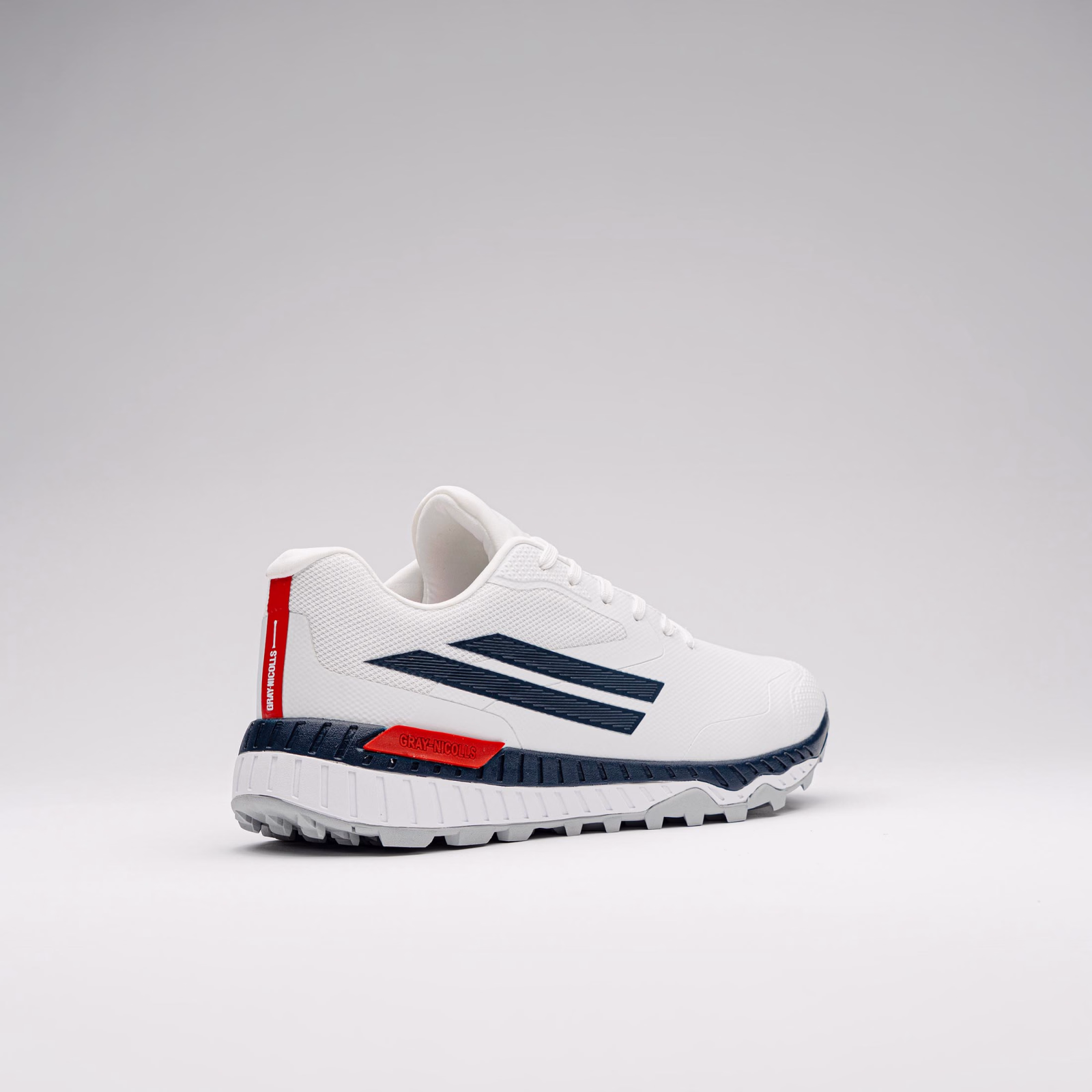 Gray-Nicolls Revo Pro 3.0 Batting Cricket Shoes - White/Navy (2026) - Gray-Nicolls Revo Pro 3.0 Batting Cricket Shoes - White/Navy