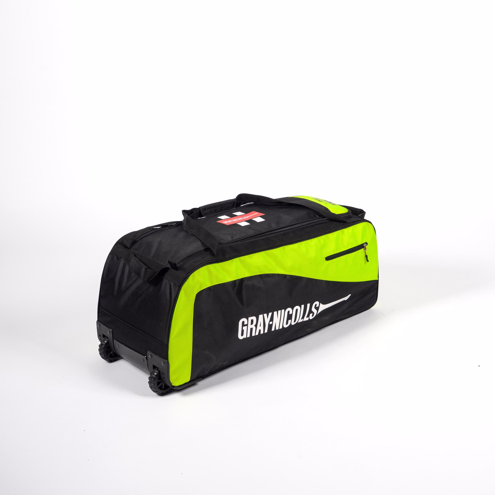 Gray-Nicolls Team 550 Wheelie Bag - Black/Yellow (2026) -