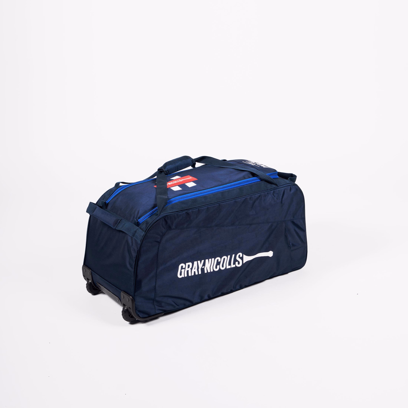 Gray-Nicolls Team 250 Wheelie Bag - Navy/Royal (2026) - Borsoni