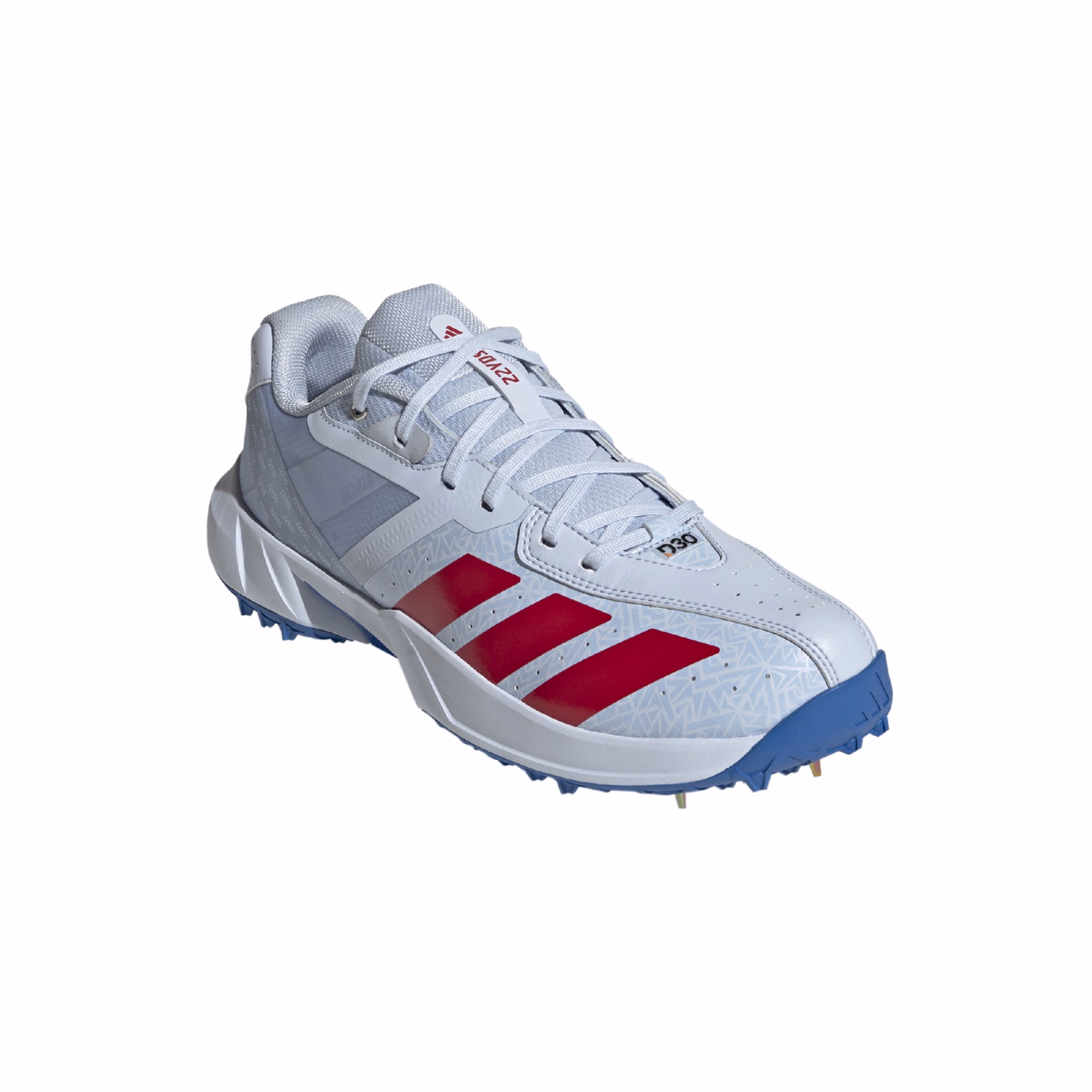 Adidas 22yds Incurza Cricket Shoes - Crystal Sky (2026) - Adidas 22yds Incurza Cricket Shoes - Crystal Sky (2026) -