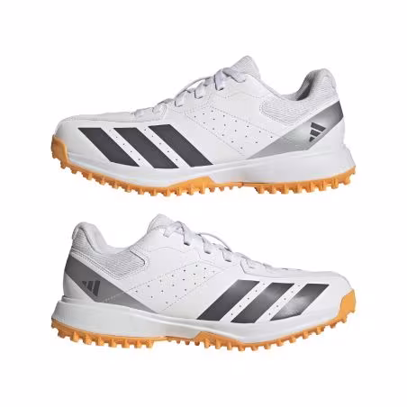 Adidas Howzat Spikeless Cricket Shoes - White (2026)