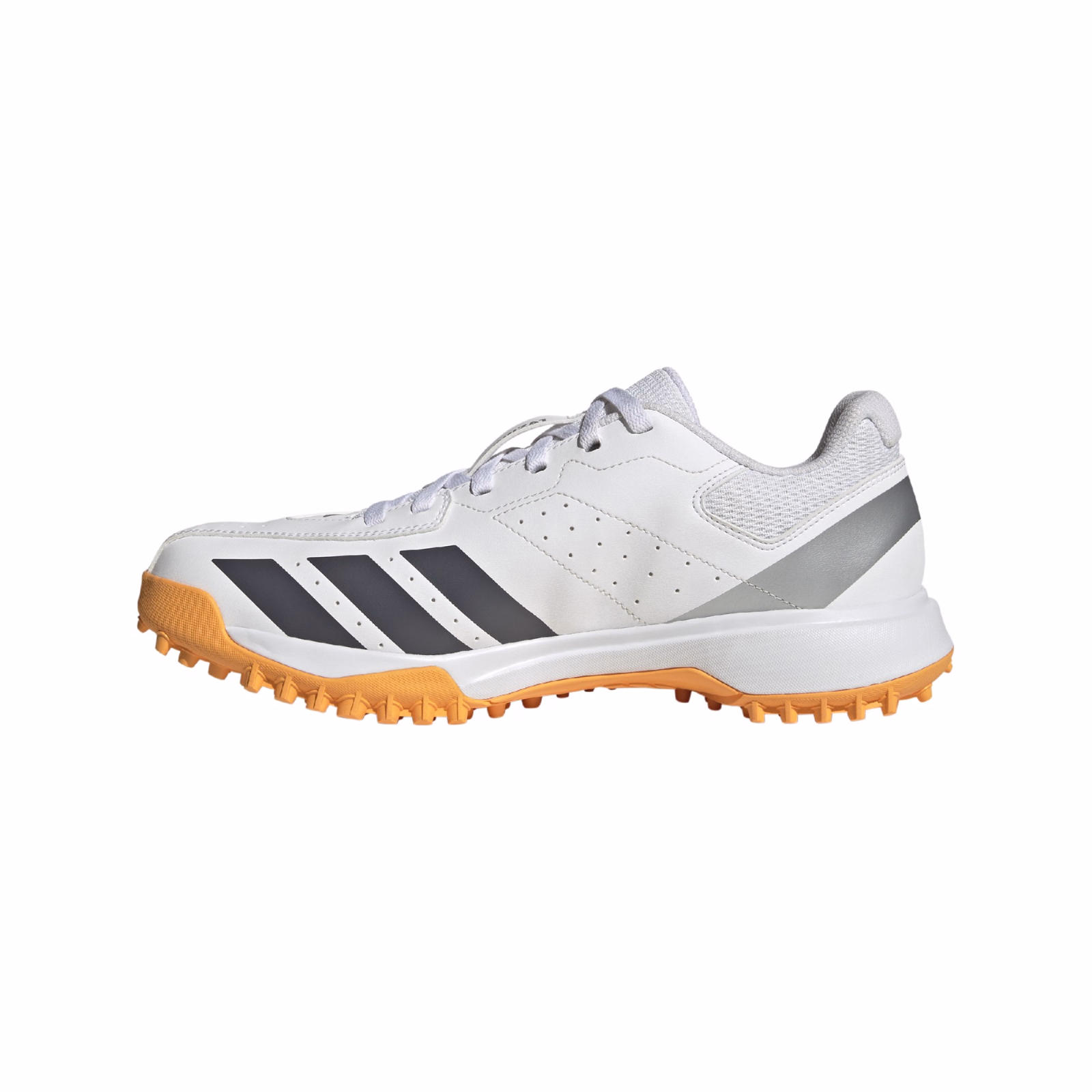 Adidas Howzat Spikeless Cricket Shoes - White (2026) - Adidas