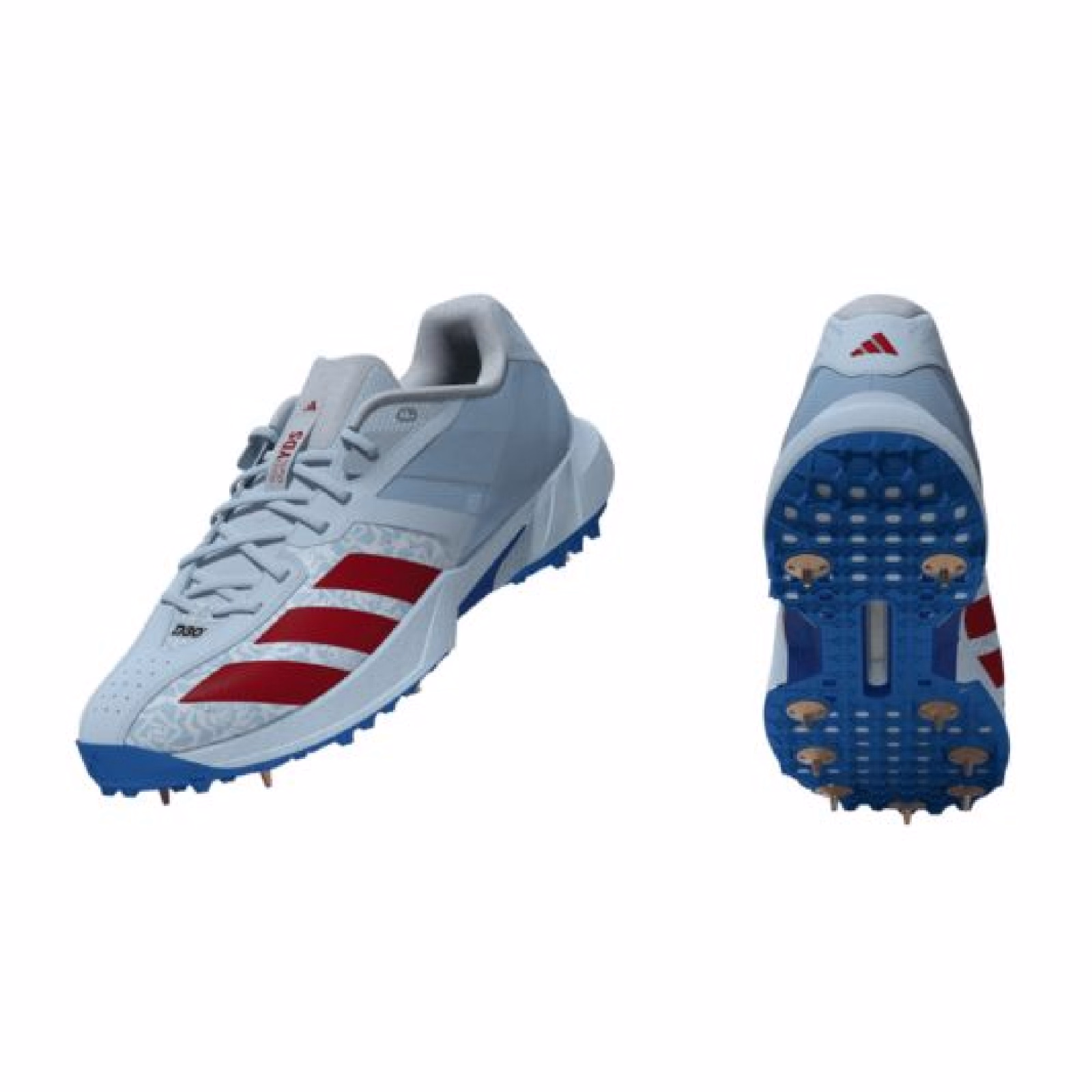 Adidas 22yds Incurza Cricket Shoes - Crystal Sky (2026) - Adidas 22yds Incurza Cricket Shoes - Crystal Sky (2026) -
