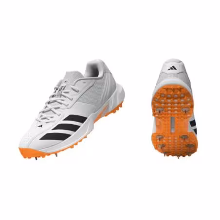 adidas gazelle silver green womens Adidas - Crihase Yellow/Blue - Cricket Rubber Spike Shoes