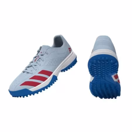Adidas Howzat Spikeless Junior Cricket Shoes - White (2026) -