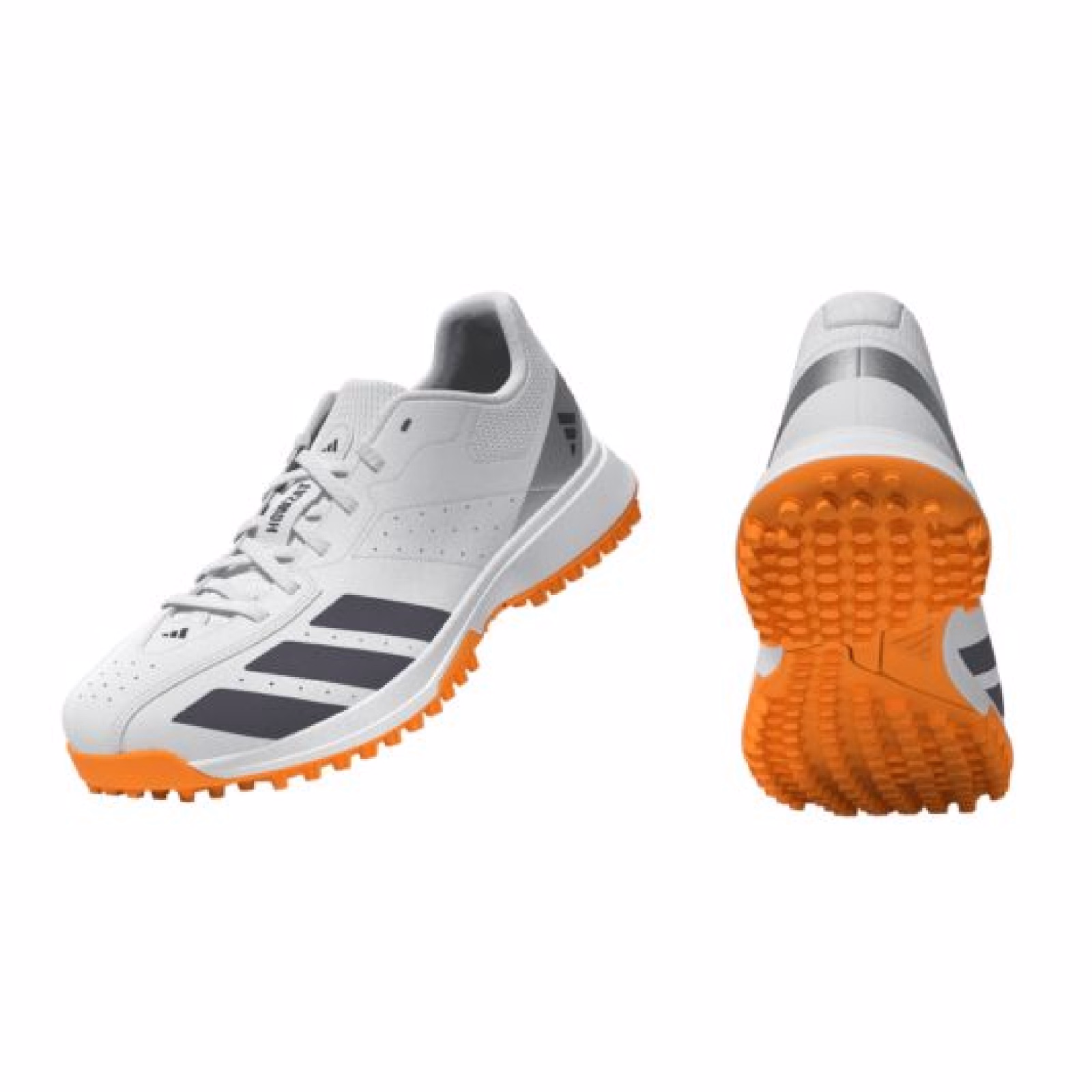 Adidas Howzat Spikeless Cricket Shoes - White (2026) - Adidas