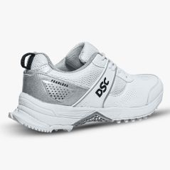 DSC Jaffa Neo Cricket Shoes - White/Silver (2026) - DSC Cricket
