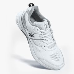 DSC Jaffa Neo Cricket Shoes - White/Silver (2026) - DSC Cricket