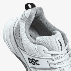 DSC Jaffa Neo Cricket Shoes - White/Silver (2026) - DSC Cricket