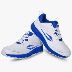 DSC Superstorm Cricket Shoes - Black/White (2026) - DSC Cricket