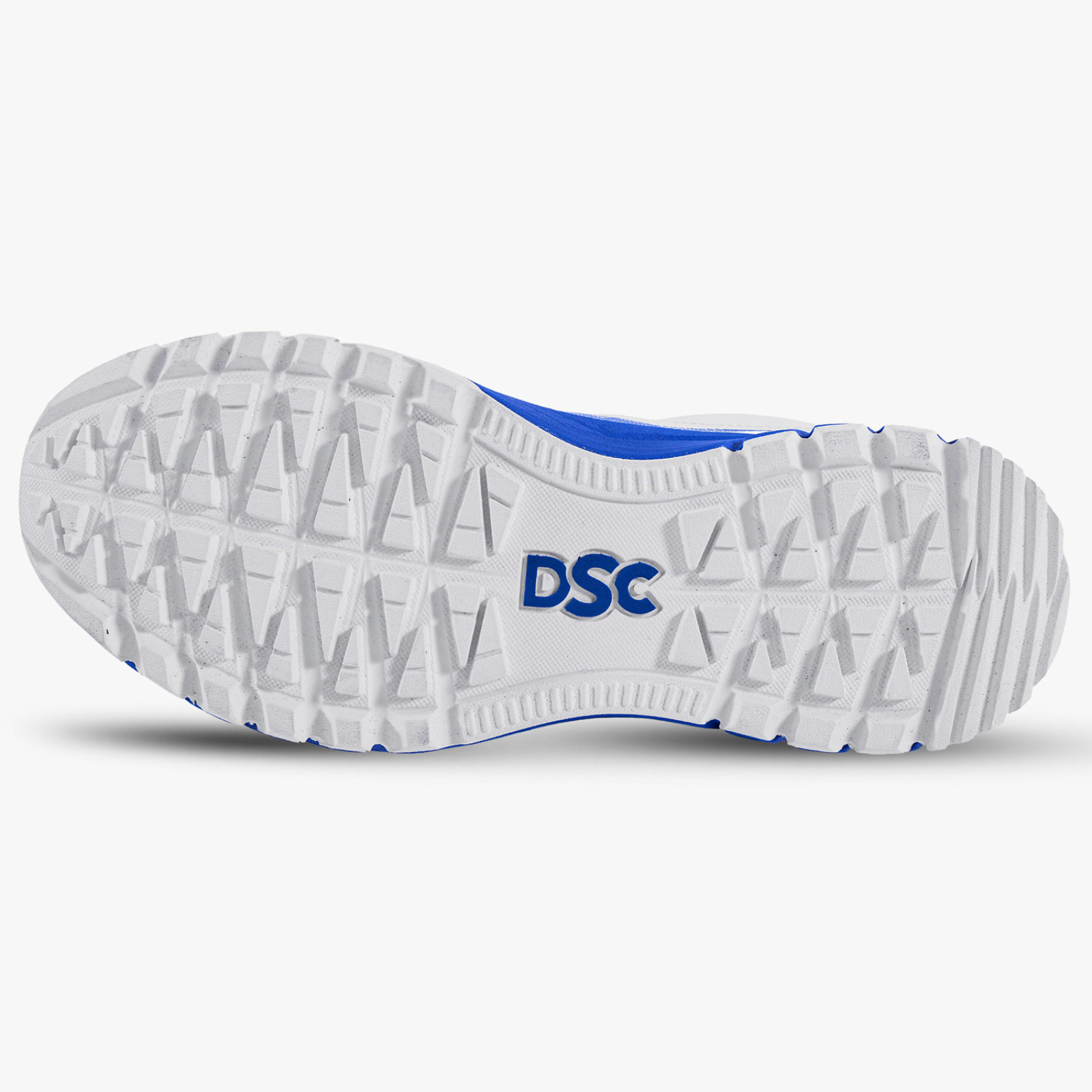 DSC Superstorm Cricket Shoes - Blue/White (2026) - DSC Cricket