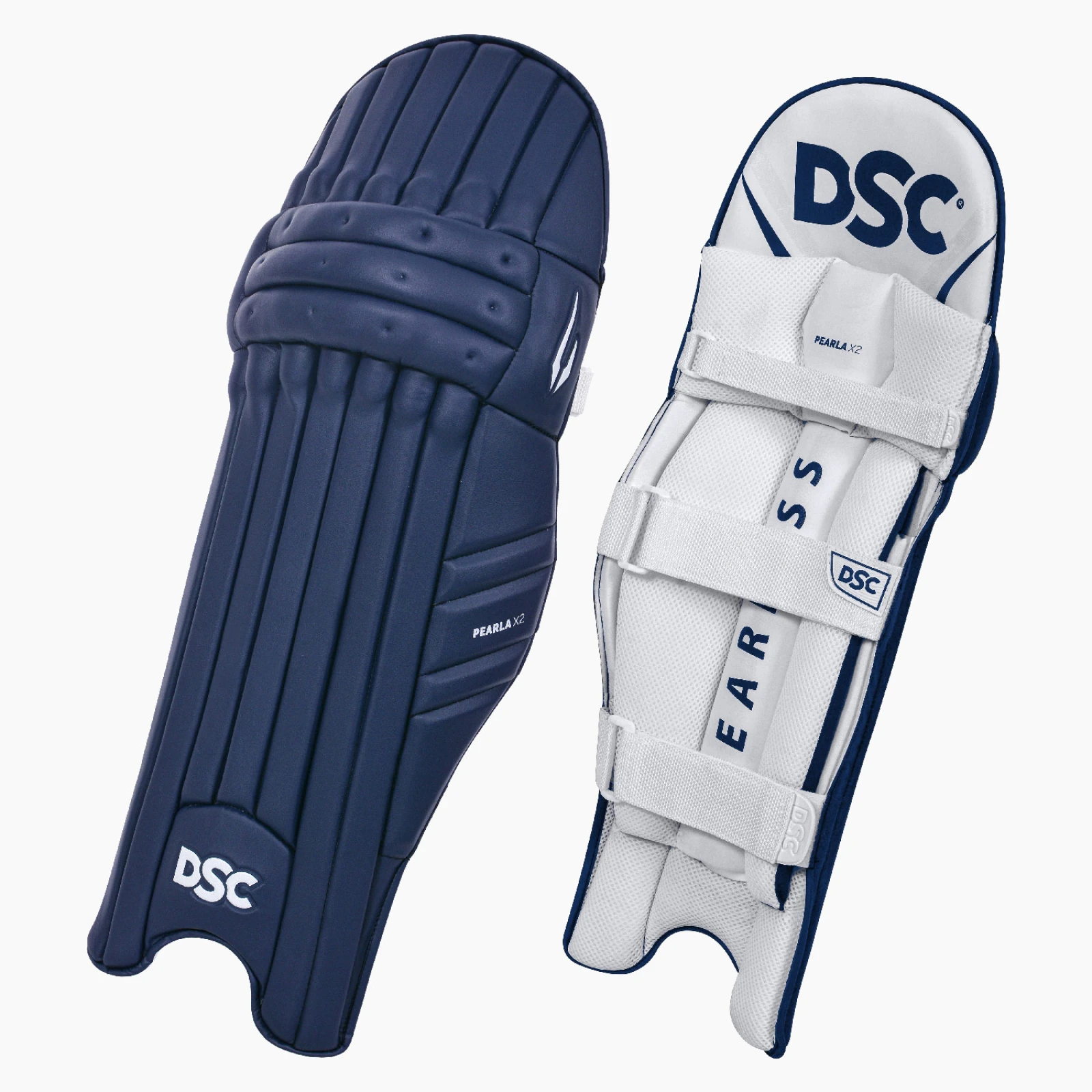 DSC Pearla X2 Cricket Pads - Navy (2026) - DSC Cricket