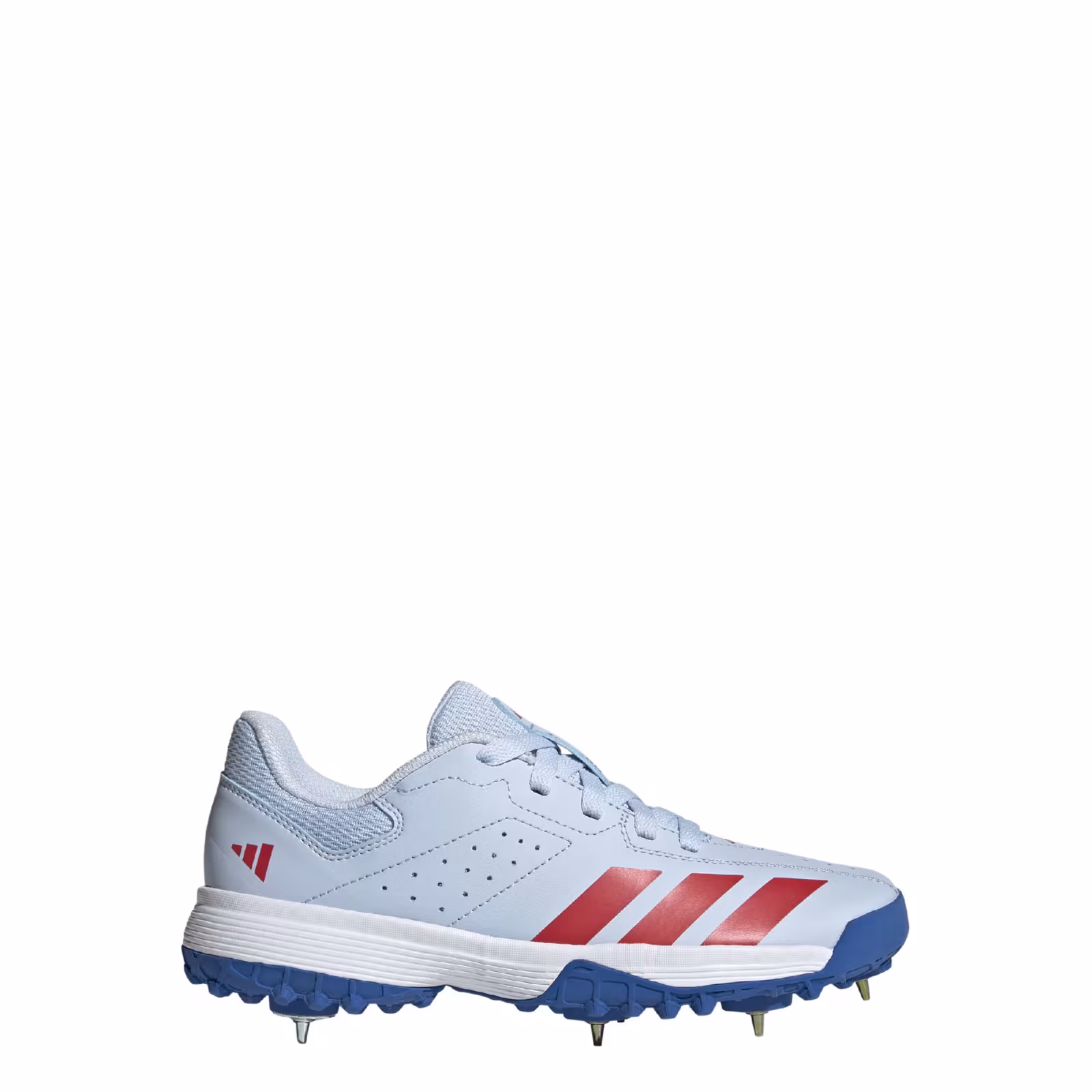Adidas Howzat Spike Junior Cricket Shoes - White (2026) - Adidas Howzat Spike Junior Cricket Shoes - White (2026) -