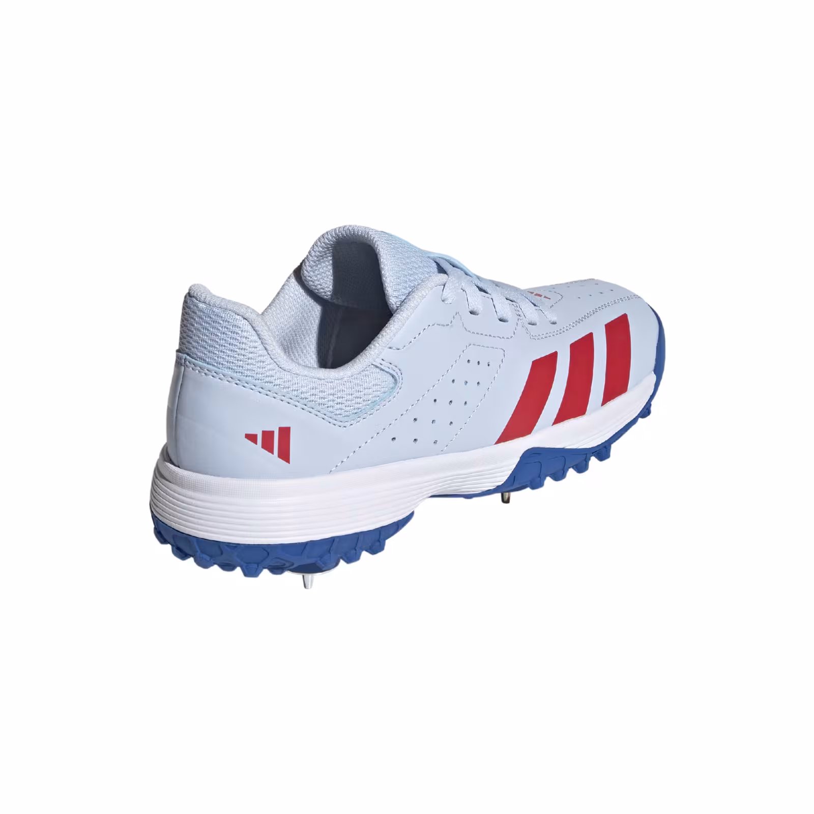 Adidas Howzat Spike Junior Cricket Shoes - White (2026) - Adidas Howzat Spike Junior Cricket Shoes - White (2026) -