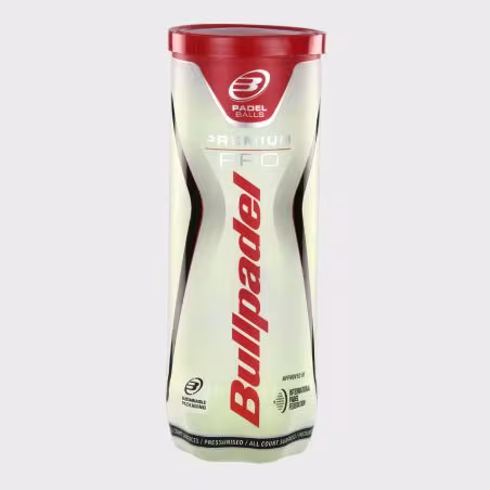 Bullpadel Premium Pro Padel Balls - Palline da Padel