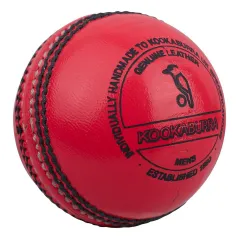 Ballon de cricket de la ligue du comté de Kookaburra - rose (2020)