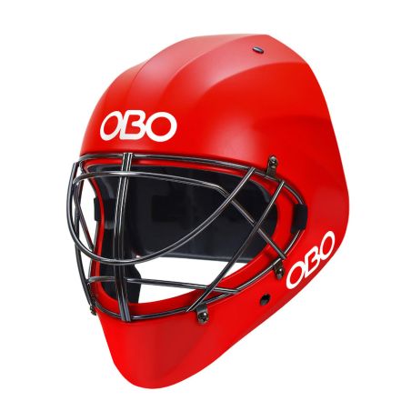 OBO ABS Junior Hockey Goalkeeping Helmet - Red - Casques de