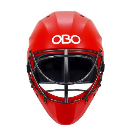 OBO ABS Junior Hockey Goalkeeping Helmet - Red
