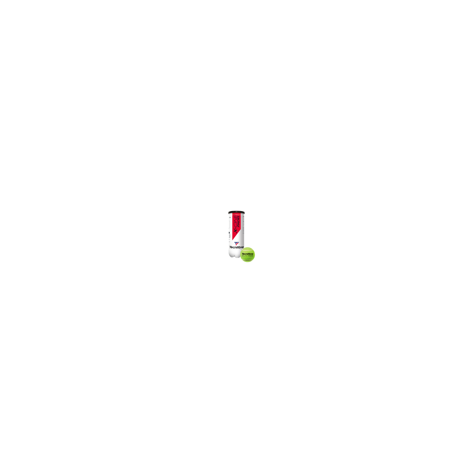 Tecnifibre Padel X-One Balls (Tube of 3) - Padel Balls