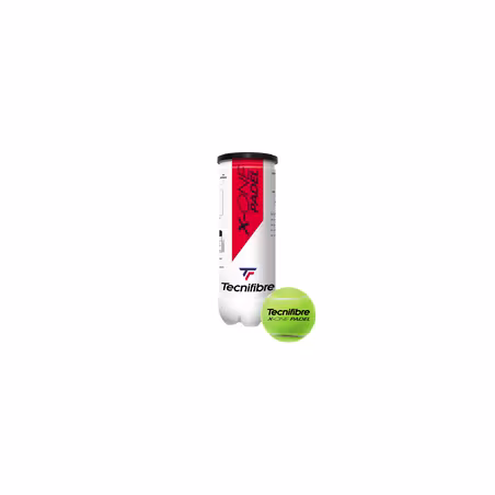 Tecnifibre Padel X-One Balls (Tube of 3) - Palline da Padel