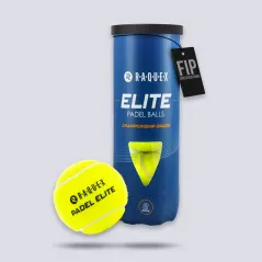 Raquex Elite Padel Balls (Tube of 3) - Yellow - Palline da Padel
