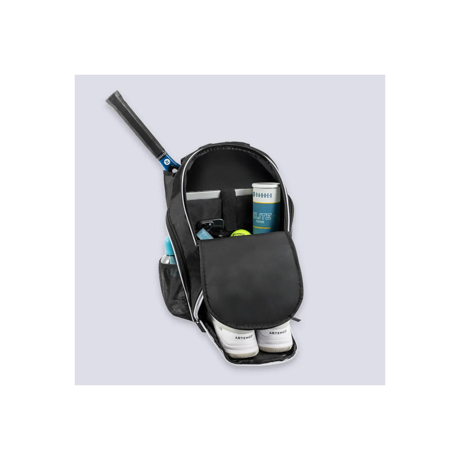 Raquex Backpack - Black - Raquex Backpack - Black - Padel-Taschen