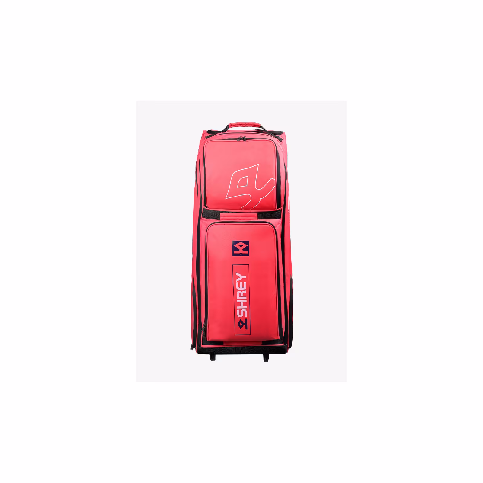 Shrey Legacy Wheelie 150 - Radiant Red (2026) - Reistassen en