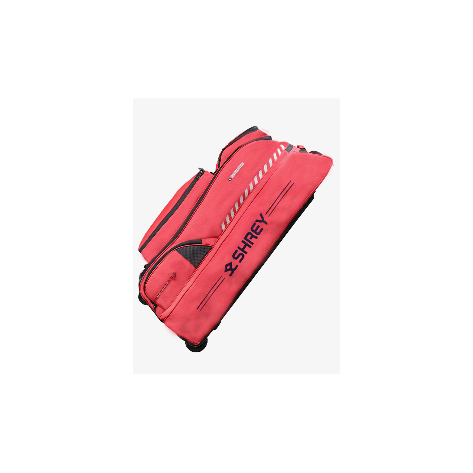Shrey Legacy Wheelie 150 - Radiant Red (2026) - Reistassen en