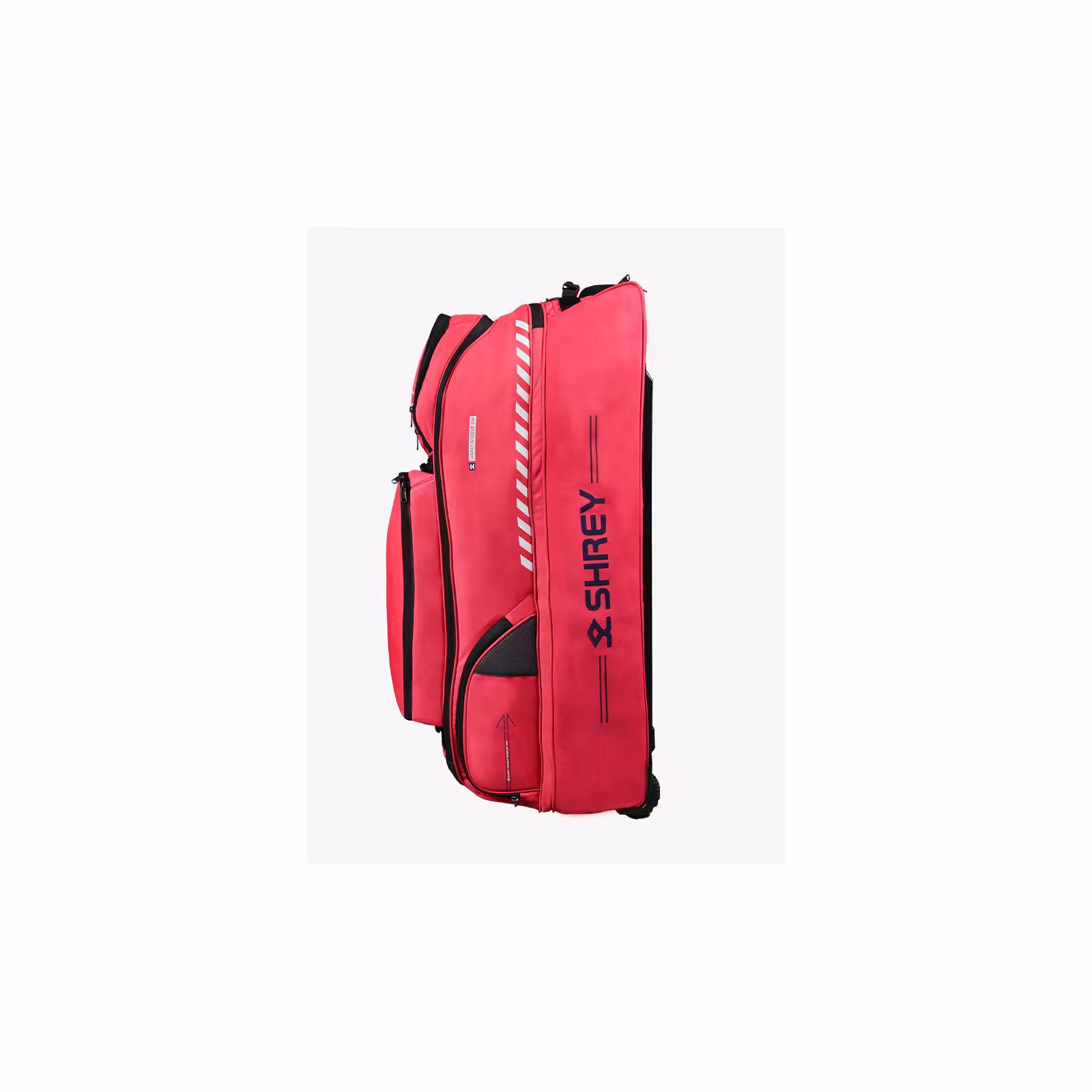 Shrey Legacy Wheelie 150 - Radiant Red (2026) - Reistassen en