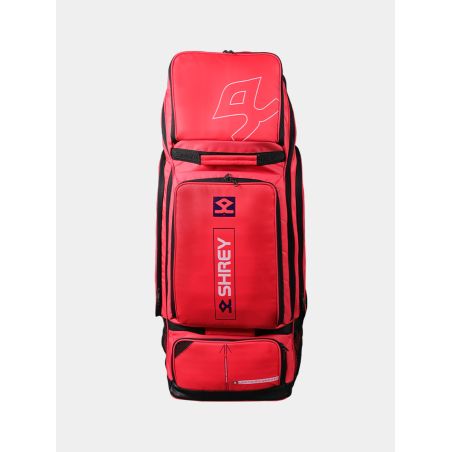 Shrey Legacy Duffle Wheelie 120 - Radiant Red (2026) - Borsoni