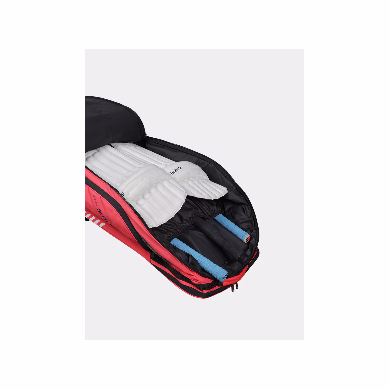 Shrey Legacy Duffle Wheelie 120 - Radiant Red (2026) - Borsoni