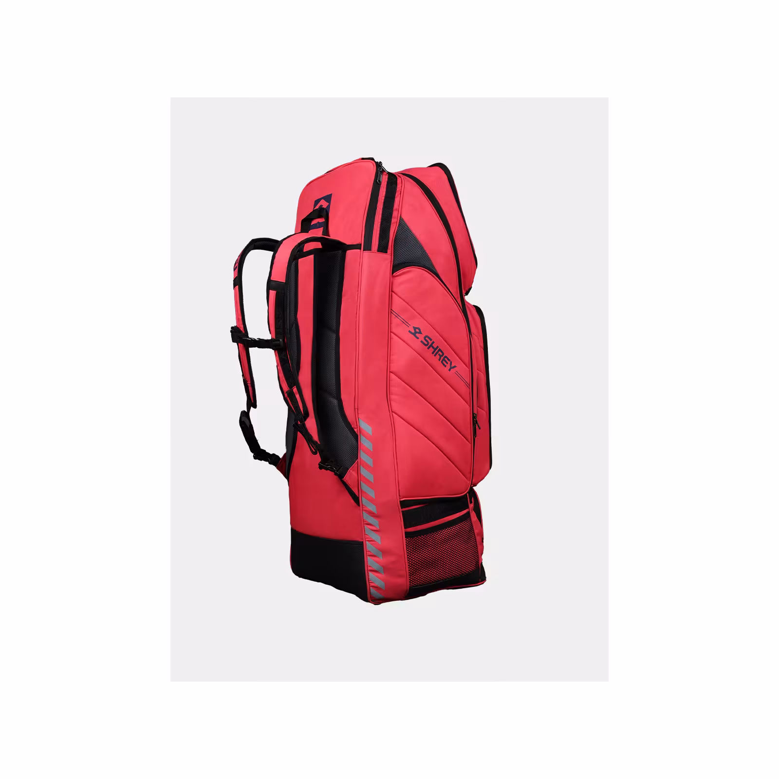 Shrey Legacy Duffle Wheelie 120 - Radiant Red (2026) - Borsoni