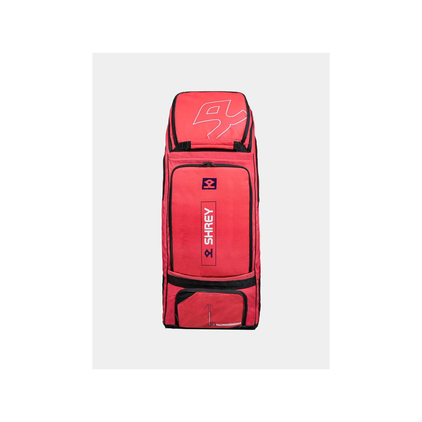 Shrey Legacy Duffle Wheelie 80 - Radiant Red (2027) - Shrey Legacy Duffle Wheelie 80 - Radiant Red (2026) - Duffle