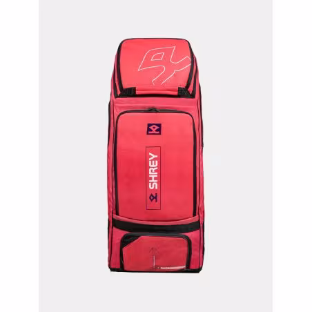 Shrey Legacy Duffle Wheelie 80 - Radiant Red (2026) - Borsoni