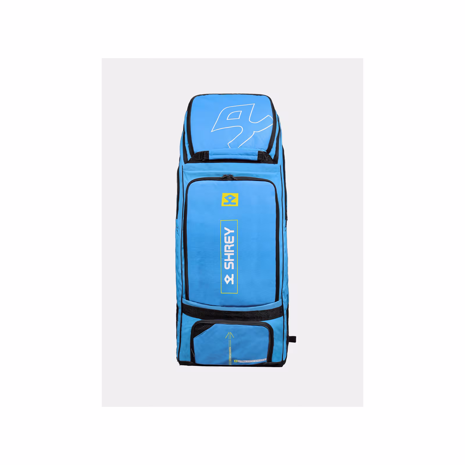 Shrey Legacy Duffle Wheelie 80 - Brittany Blue (2026) - Shrey Legacy Duffle Wheelie 80 - Brittany Blue (2026) - Borsoni