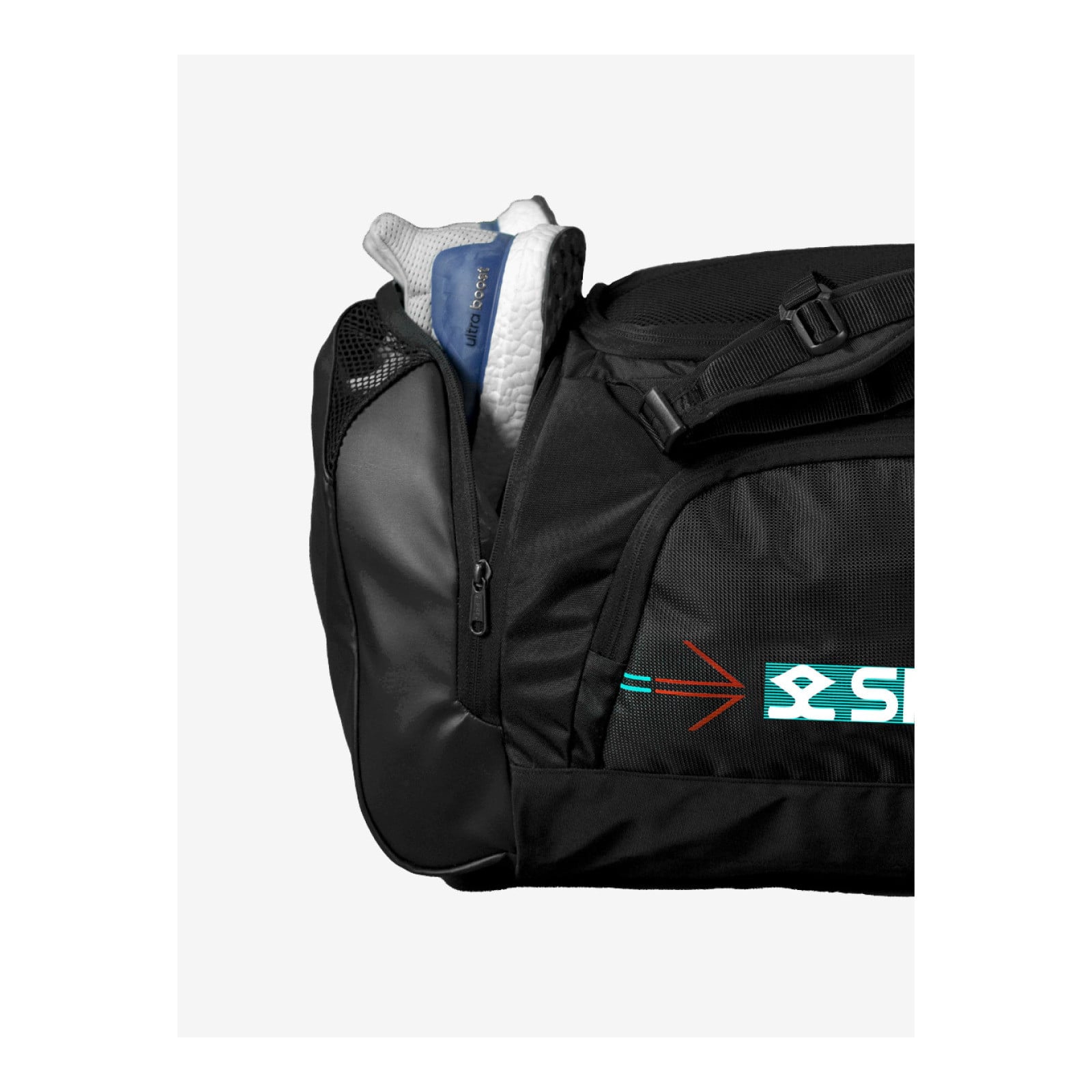 Shrey Holdall 2.0 Player Bag - Black (2026) - Holdalls &