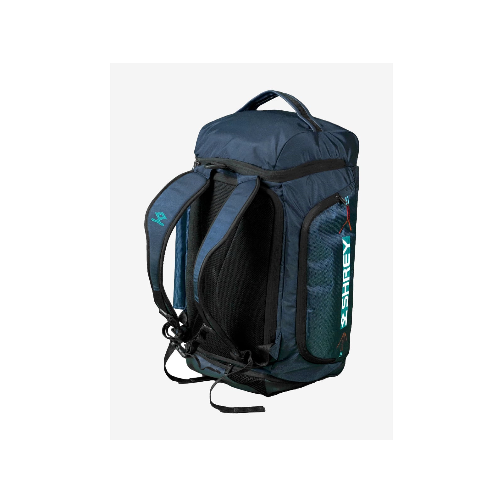 Shrey Holdall 2.0 Player Bag - Navy (2026) - Holdalls & Wheelies