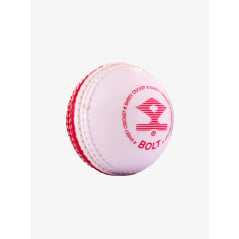 Shrey Bolt Cricket Ball (Pack of 6) - Red/White (2026)