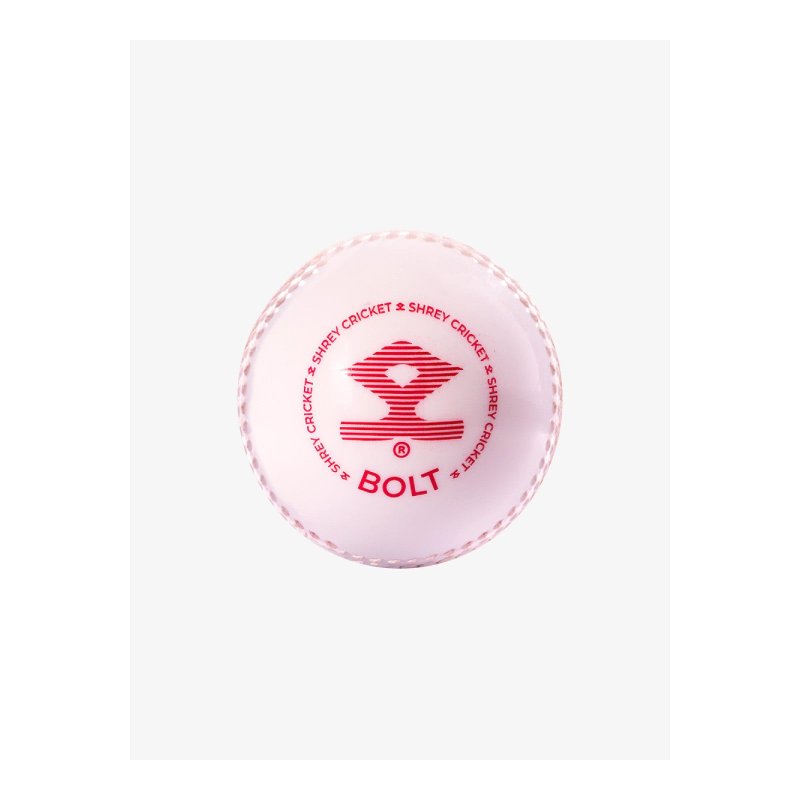 Shrey Bolt Cricket Ball (Pack of 6) - Red/White (2027) - Shrey Bolt Cricket Ball (Pack of 6) - Red/White (2026) - Soft