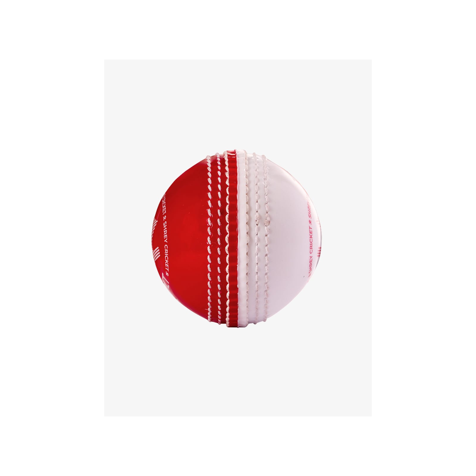 Shrey Bolt Cricket Ball (Pack of 6) - Red/White (2026) - Soft