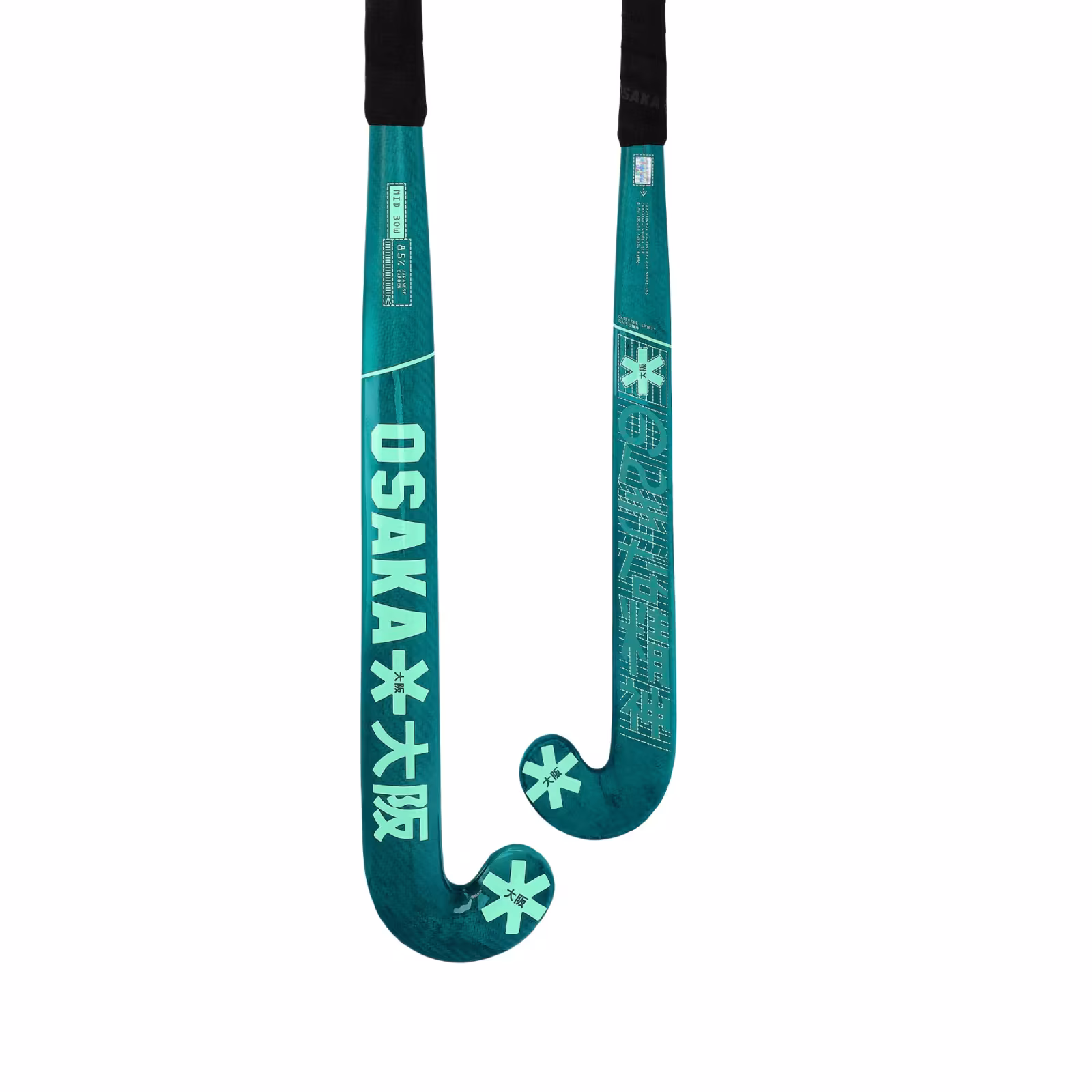 Osaka Mid Bow 85 Hockey Stick - Transformative Teal (2026) -