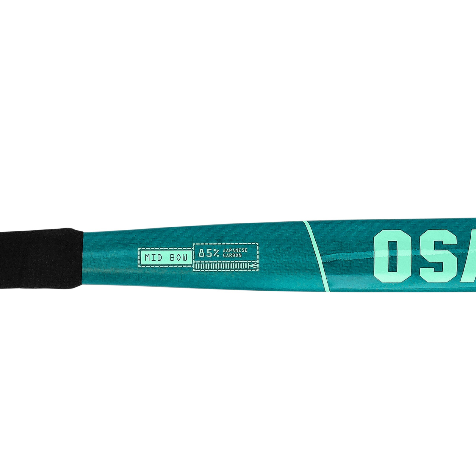 Osaka Mid Bow 85 Hockey Stick - Transformative Teal (2026) -