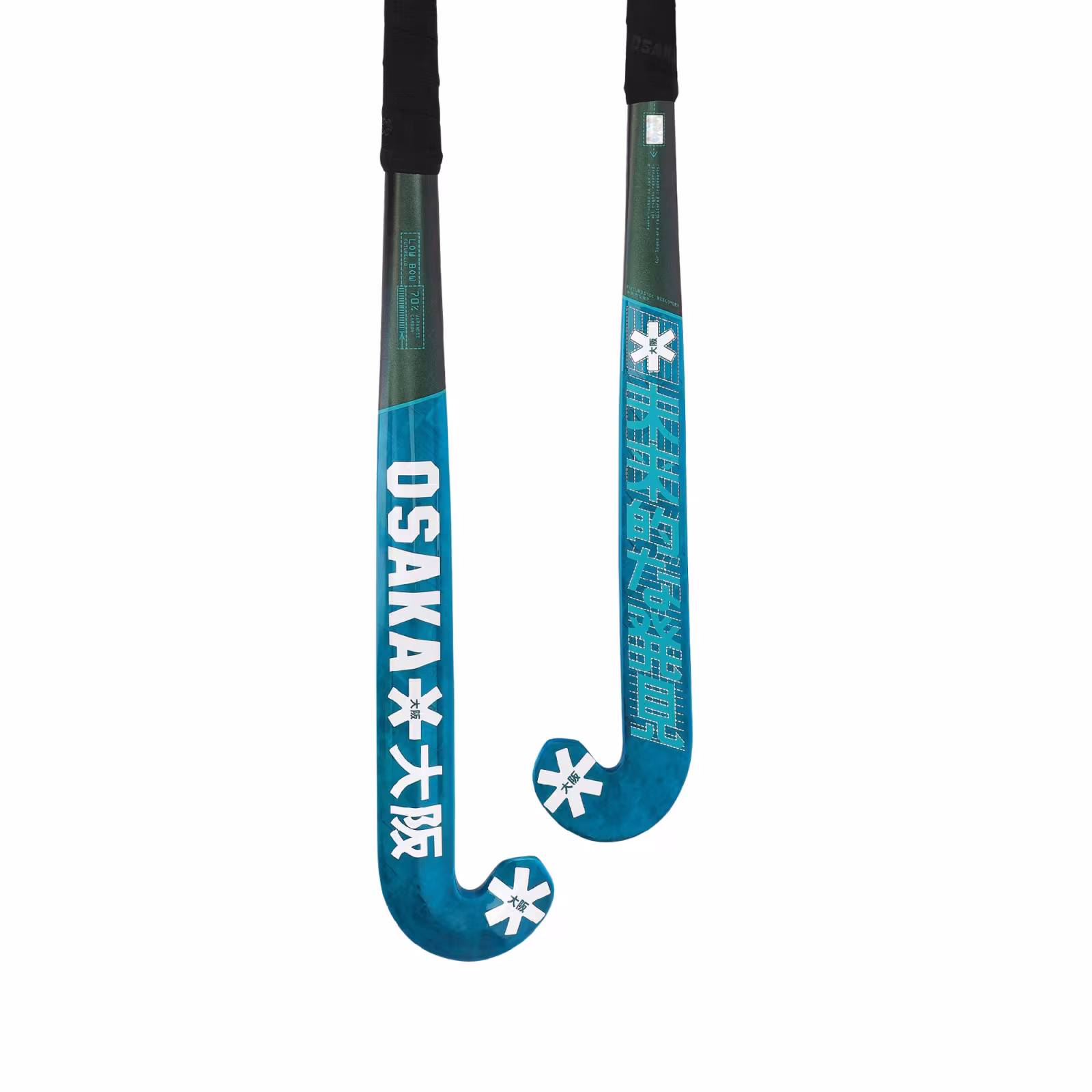 Osaka Futurelab Low Bow 70 Hockey Stick - Transformative Teal (2026) - Osaka Futurelab Low Bow 70 Hockey Stick - Transformative Teal