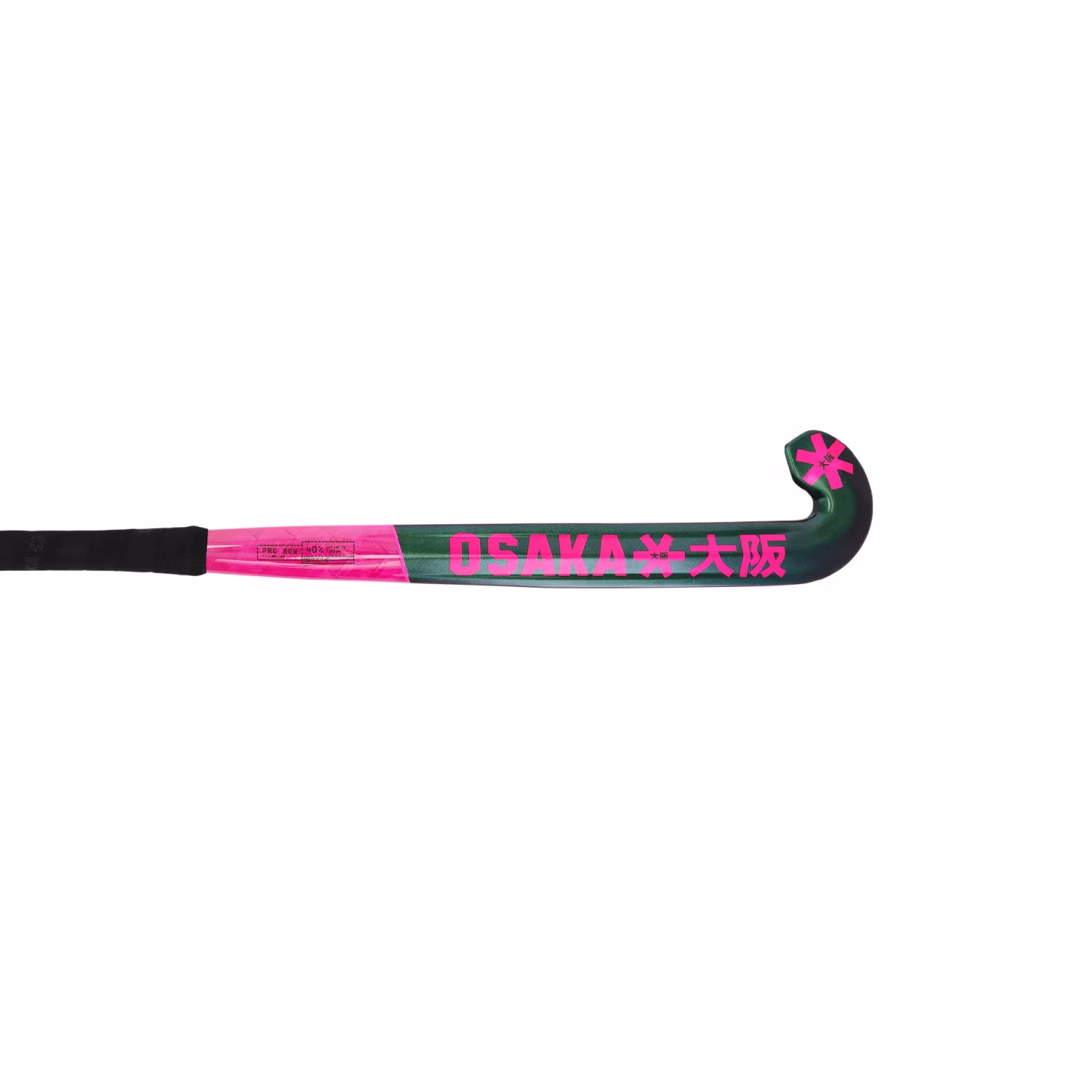 Osaka Futurelab Pro Bow 40 Hockey Stick - Electric Fuchsia (2026) - Osaka Futurelab Pro Bow 40 Hockey Stick - Electric Fuchsia