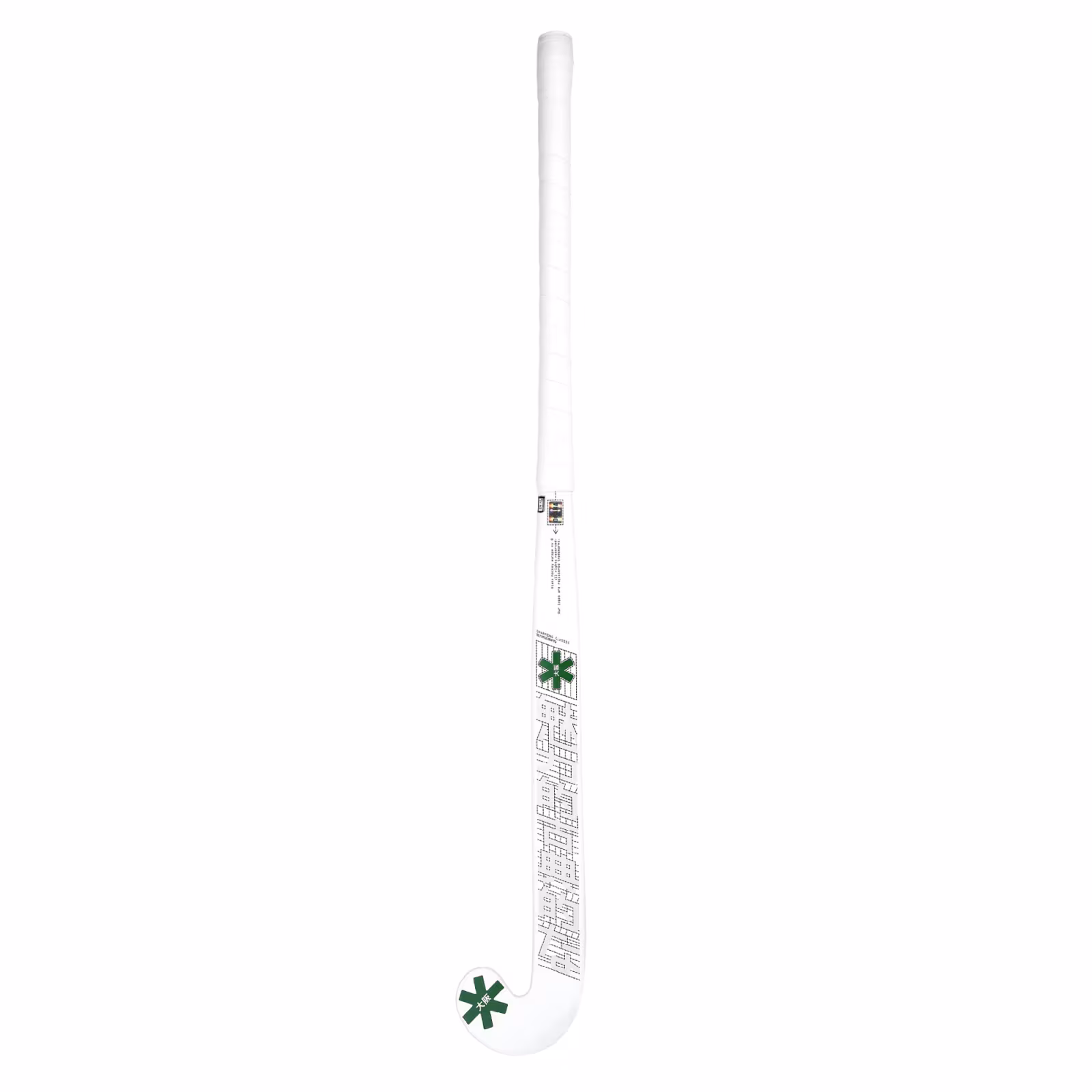 Osaka Pro Bow 25 Hockey Stick - White (2026) - Bastoncini da