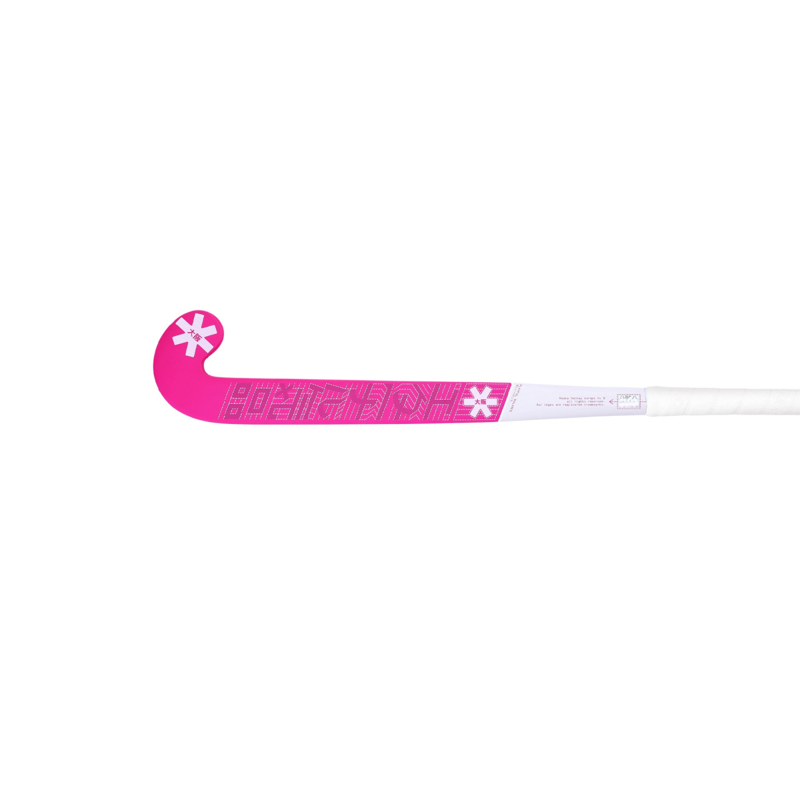 Osaka Mid Bow GF Junior Hockey Stick - Electric Fuchsia (2026) - Image 5 of 8